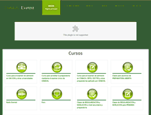 Tablet Screenshot of instituto-everest.com